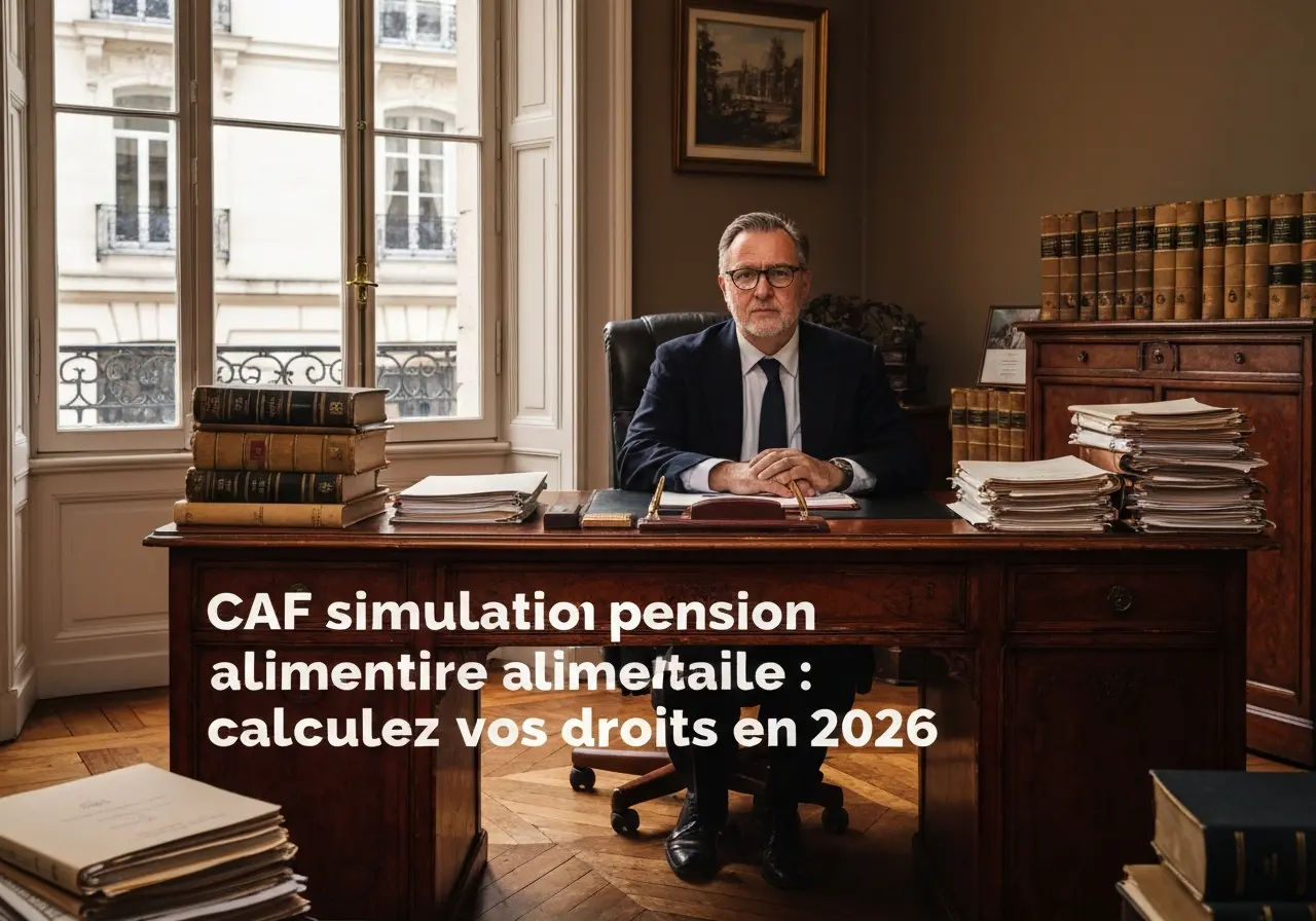 CAF simulation pension alimentaire : calculez vos droits en 2026