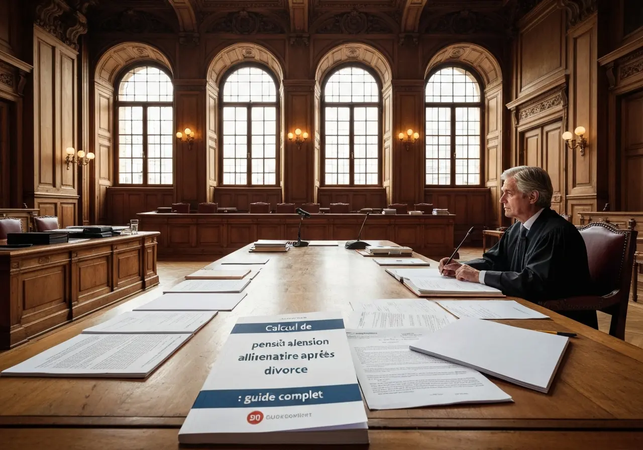 Calcul de la pension alimentaire après un divorce : guide complet