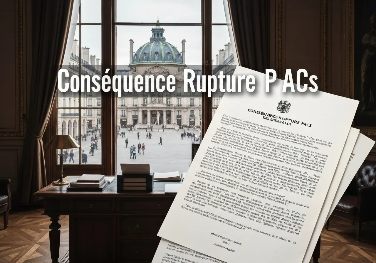 Conséquence Rupture PACS : Droits, Devoirs et Procédures Légales