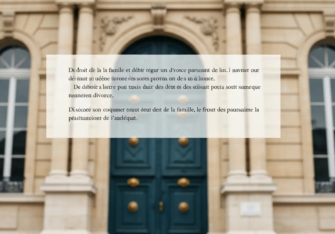 Délai de paiement de la soulte après un divorce : vos droits et options