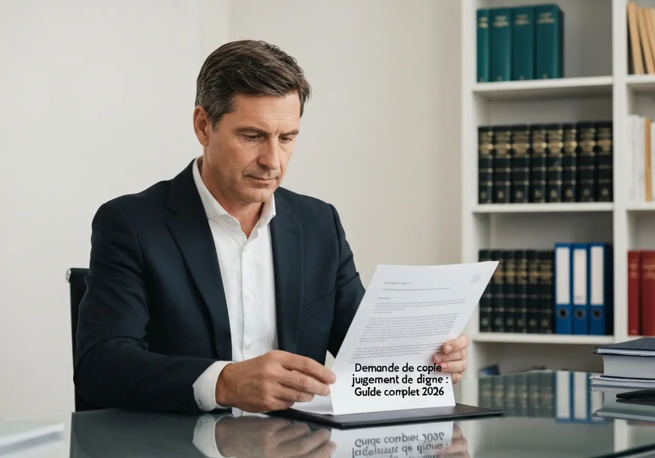 Demande de copie jugement de divorce en ligne : Guide complet 2026