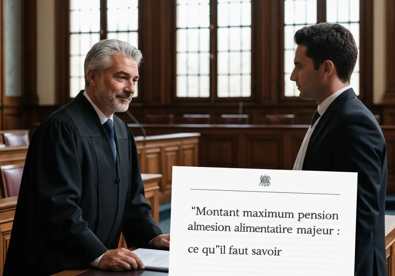 Montant maximum pension alimentaire enfant majeur : ce qu'il faut savoir