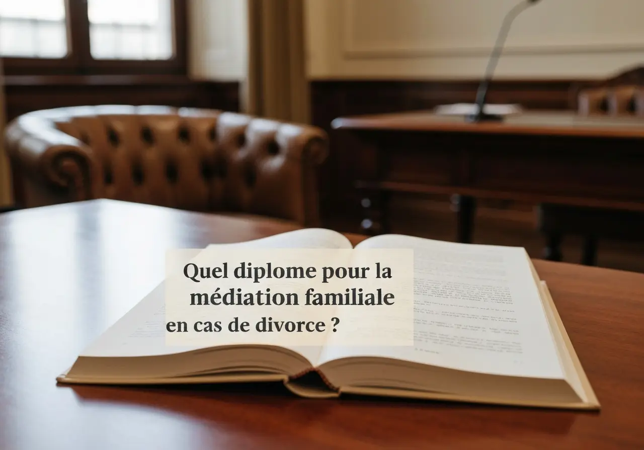 Quel diplôme pour la médiation familiale en cas de divorce ?