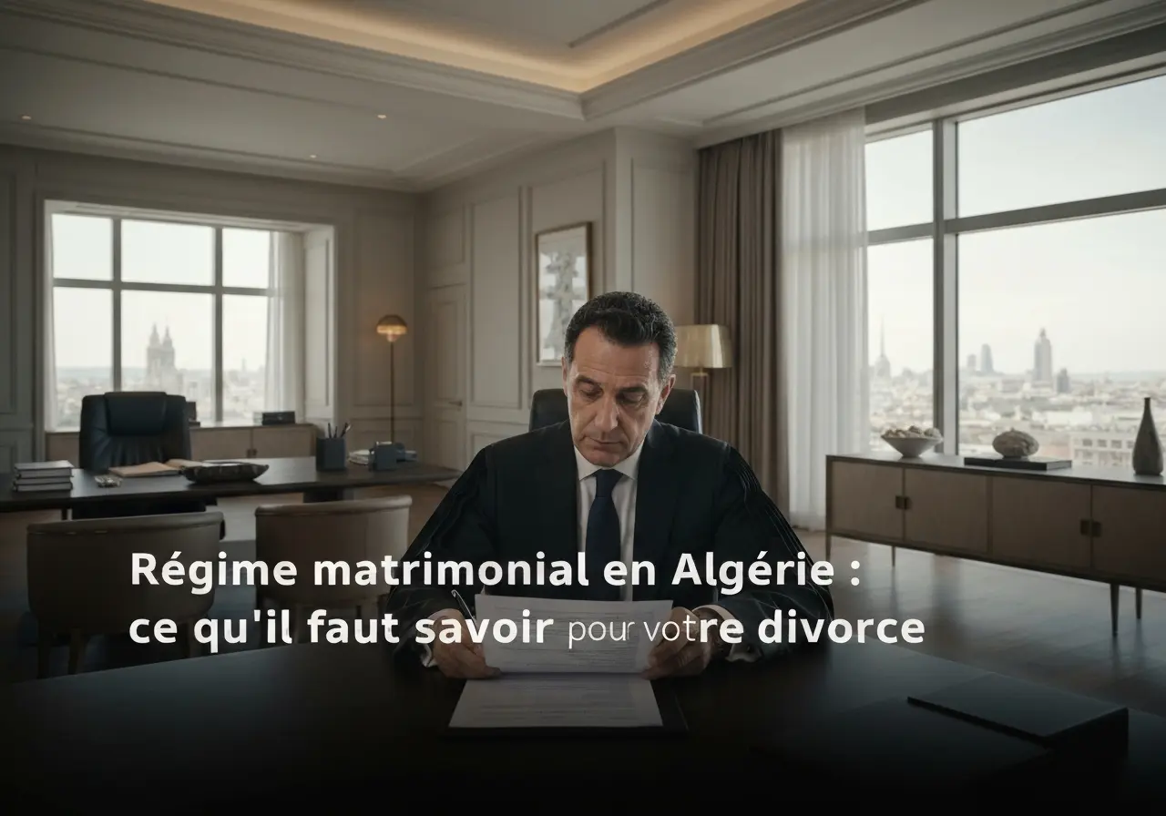 Régime matrimonial en Algérie : ce qu'il faut savoir pour votre divorce