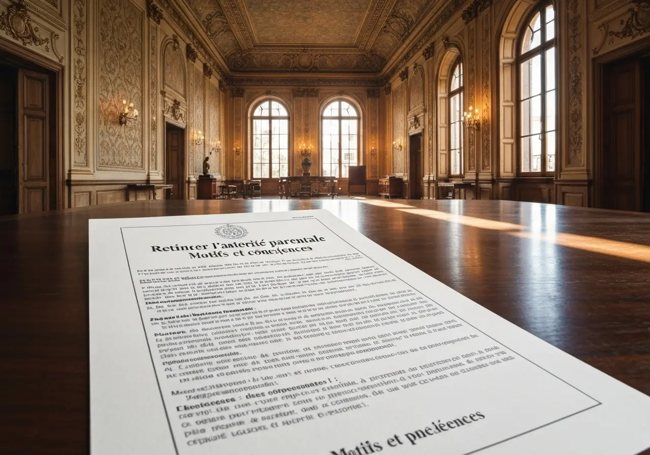 Retirer l'autorité parentale : Motifs, procédure et conséquences