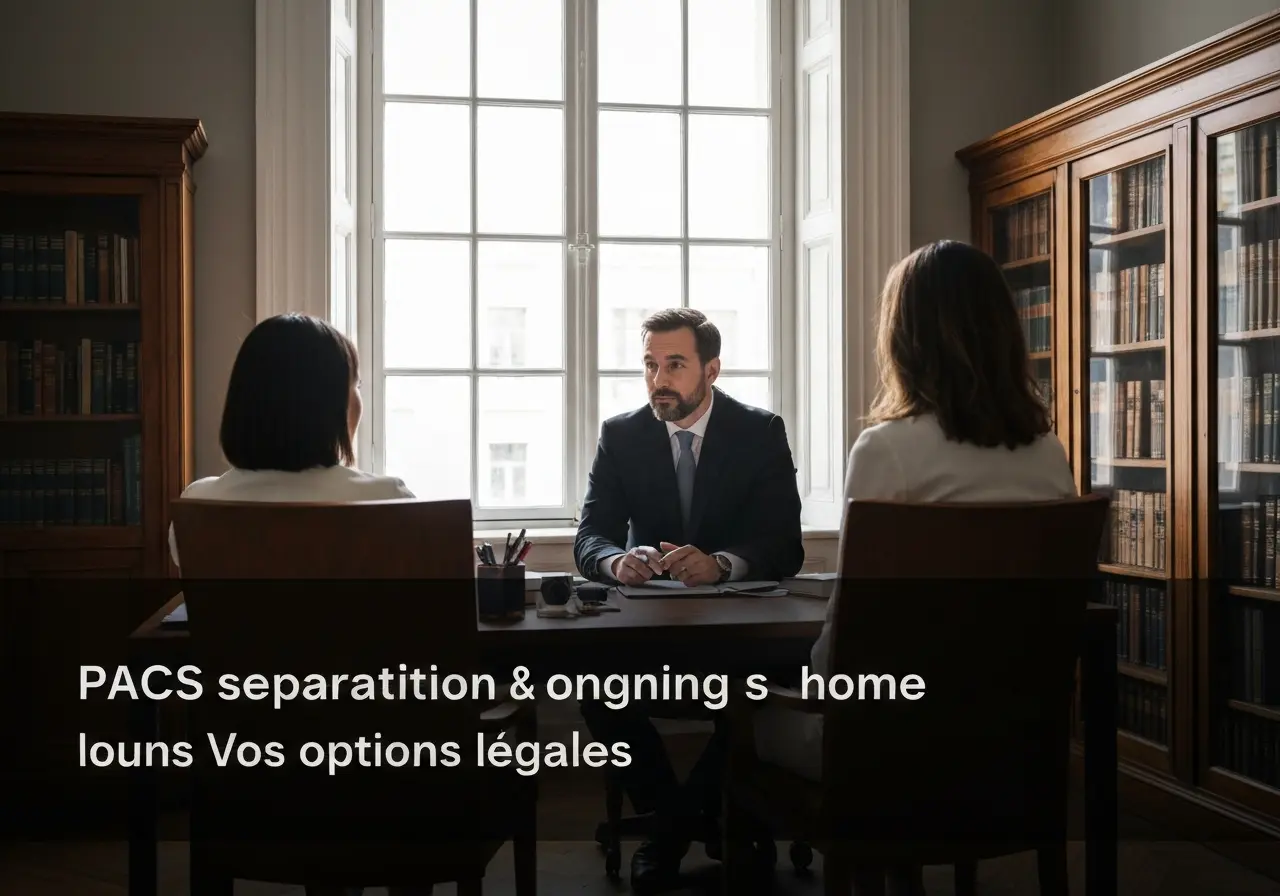 Séparation PACS et crédit maison en cours : vos options légales